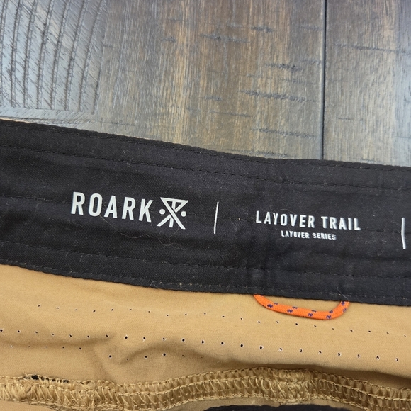 Roark Layover Trail Hybrid Adventure Shorts Tan Size 30- New RS364 Hiking Cargo - Picture 5 of 10